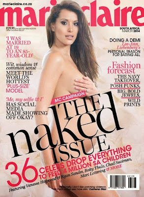 Download Marie Claire South Africa Naked Issue March 2014 free eBooks Magazine pdf