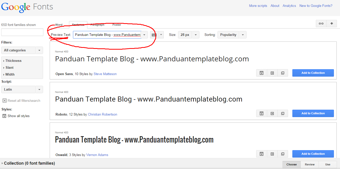 Cara Lengkap Memasang Google Font di Blog Cara Lengkap Memasang Google Font di Blog