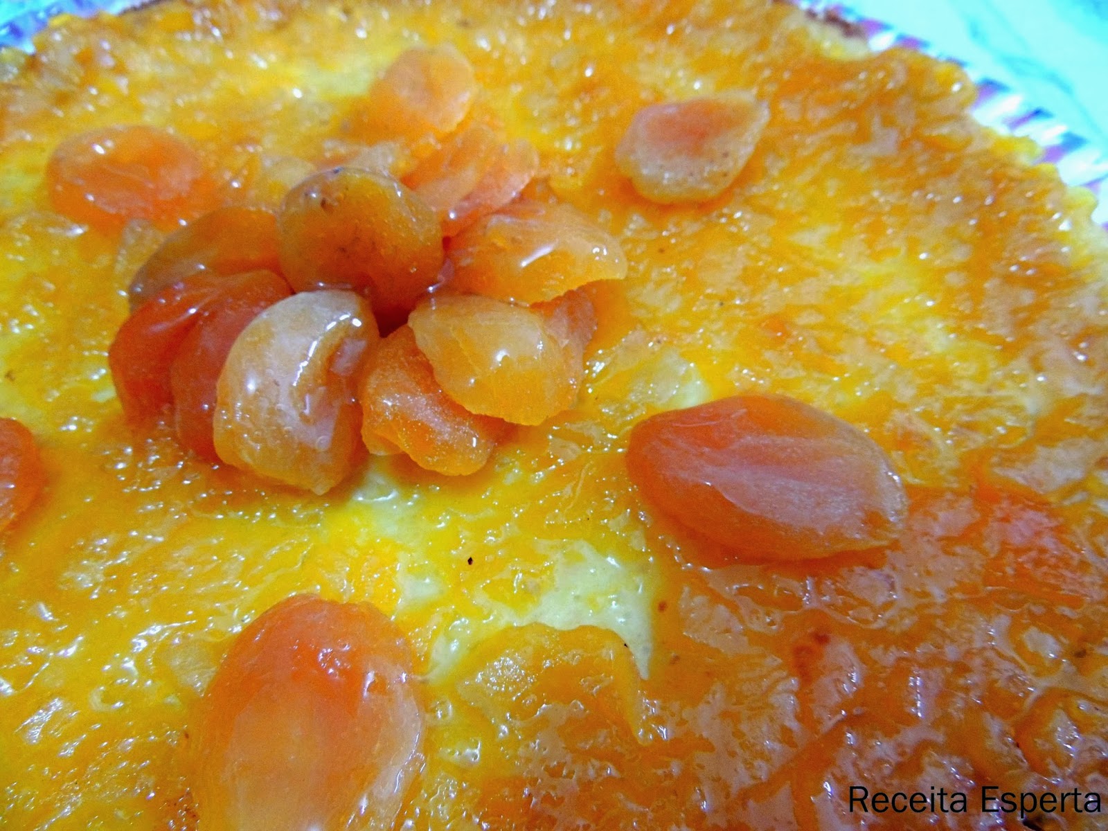 CHEESE CAKE COM CALDA DE DAMASCO Priscila Schulz RECEITA ESPERTA