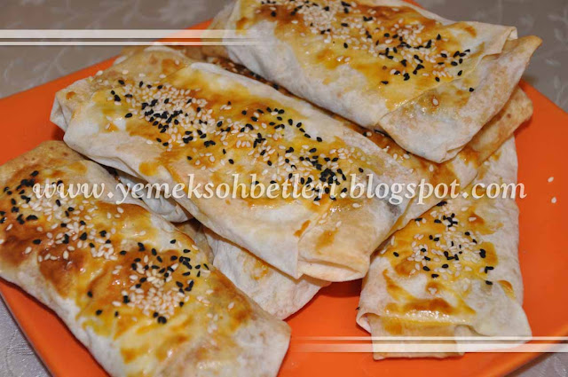 mantarlı tavuklu börek