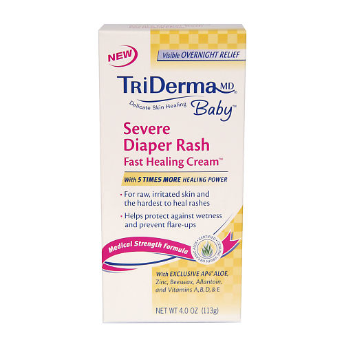 TriDerma Baby Severe Diaper Rash Fast Healing Cream Review & Giveaway