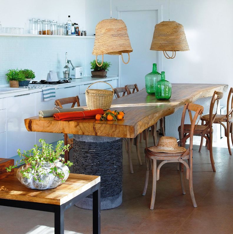 COMEDORES CON ESENCIA RUSTICA [] RUSTIC DINNING ROOMS