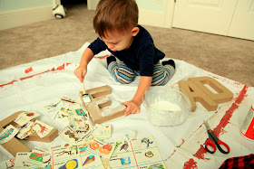 vintage pretty: DIY READing Corner for a toddler