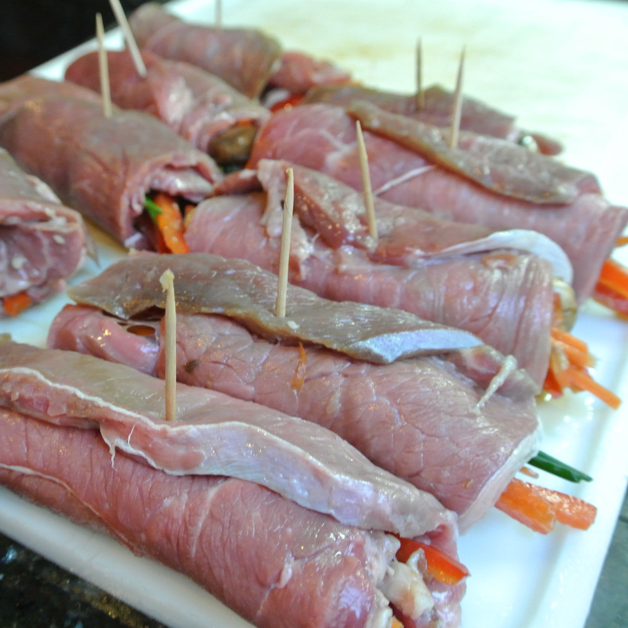 Mom, What's For Dinner? Pan Seared Steak Rolls