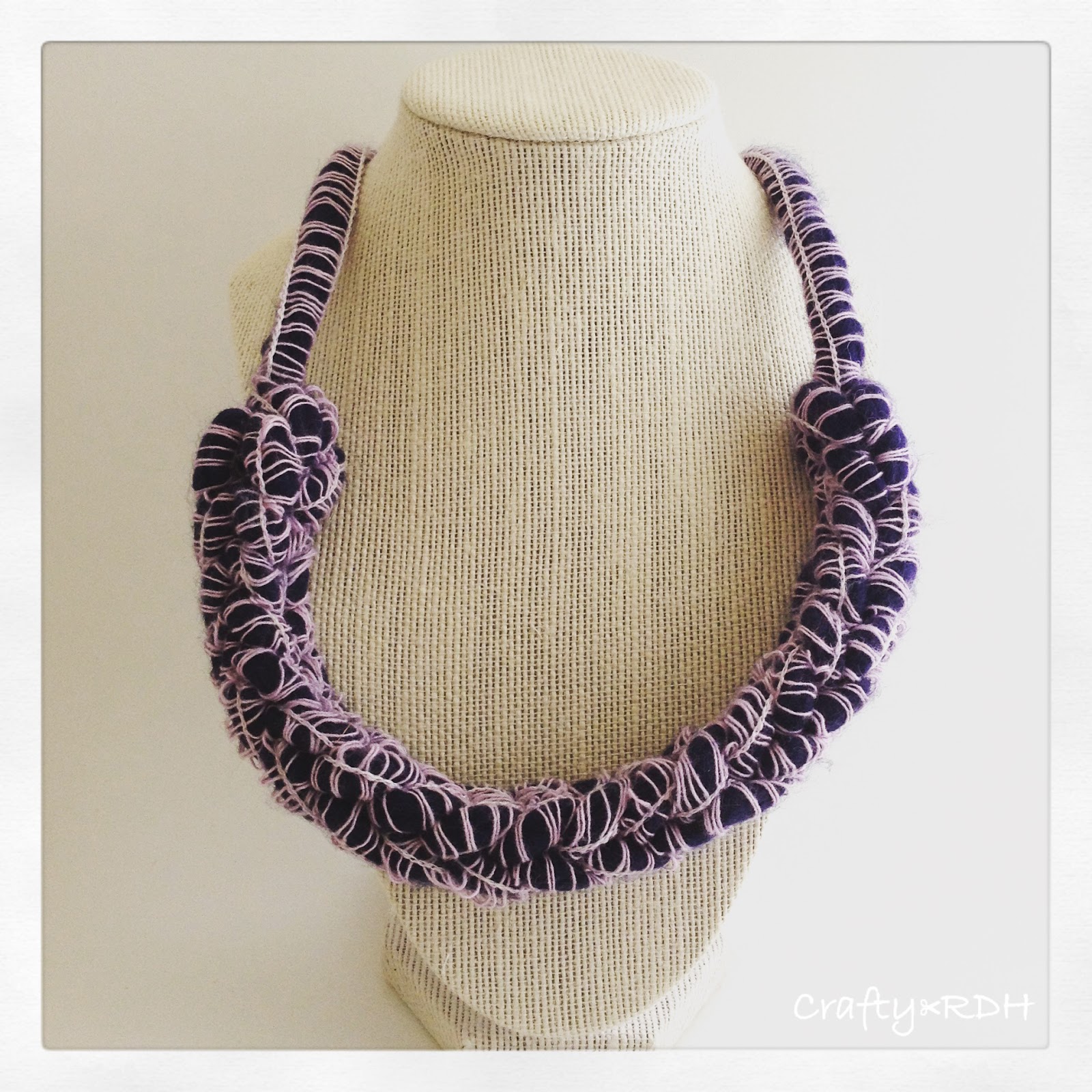 Crafty RDH How To Knit Knitting Fork or Lucet Tutorial