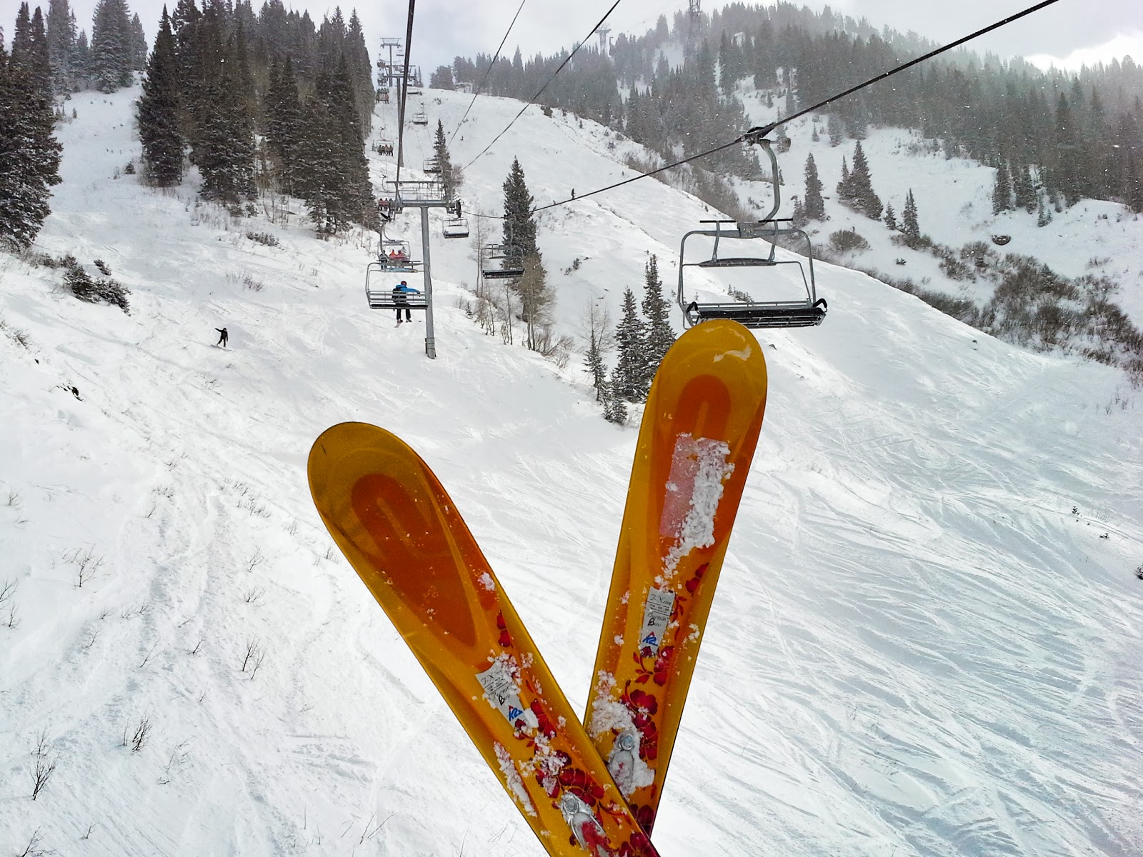 Skiing in Utah; Snowbird Ski Resort