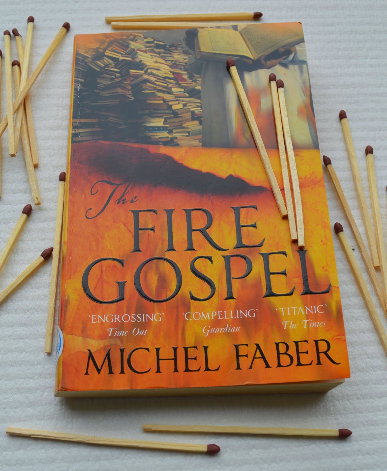 Book&aCuppa Michel Faber, The Fire Gospel