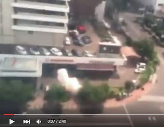 VIDEO AMATIR Detik detik Bom di Sarinah Thamrin jakarta