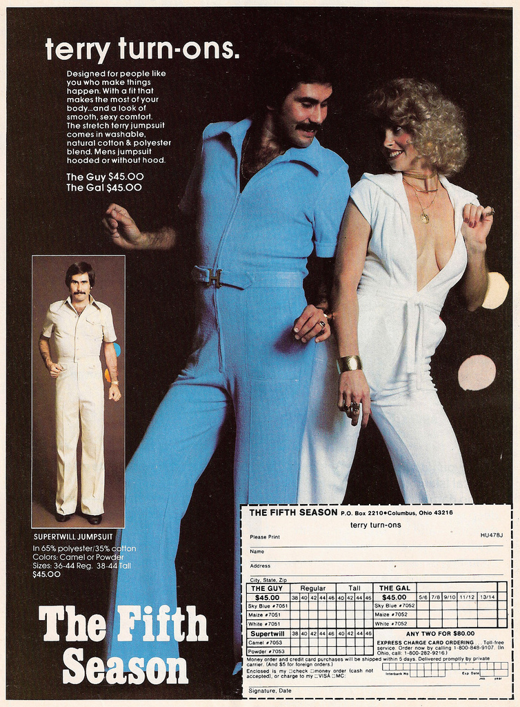 el bloggo de mango My Top 5 Swingin' Vintage Jumpsuit Ads