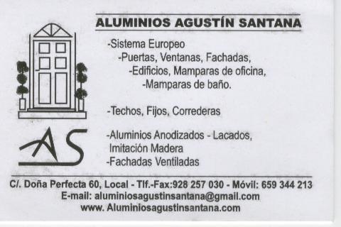 ALUMINIOS AGUSTIN SANTANA