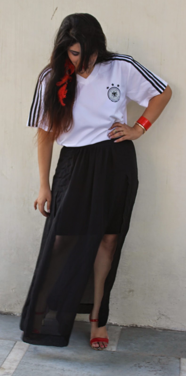 Beauty In The Third World How to wear football jersey in 3 ways