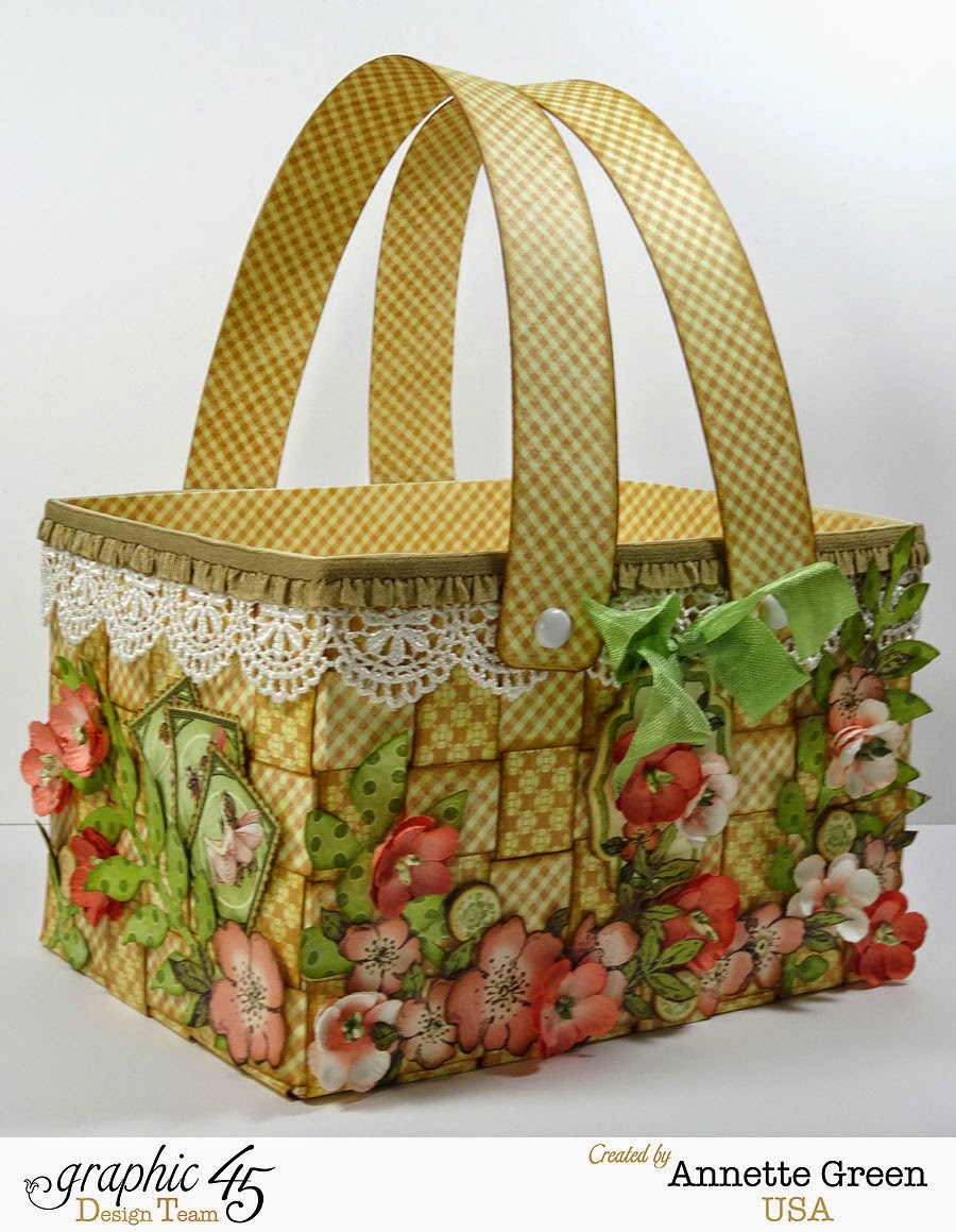 Creative Journey Make Your Own Easter Basket with Graphic 45