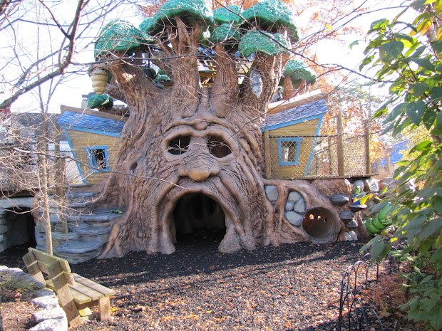 learning landscape giant treehouse