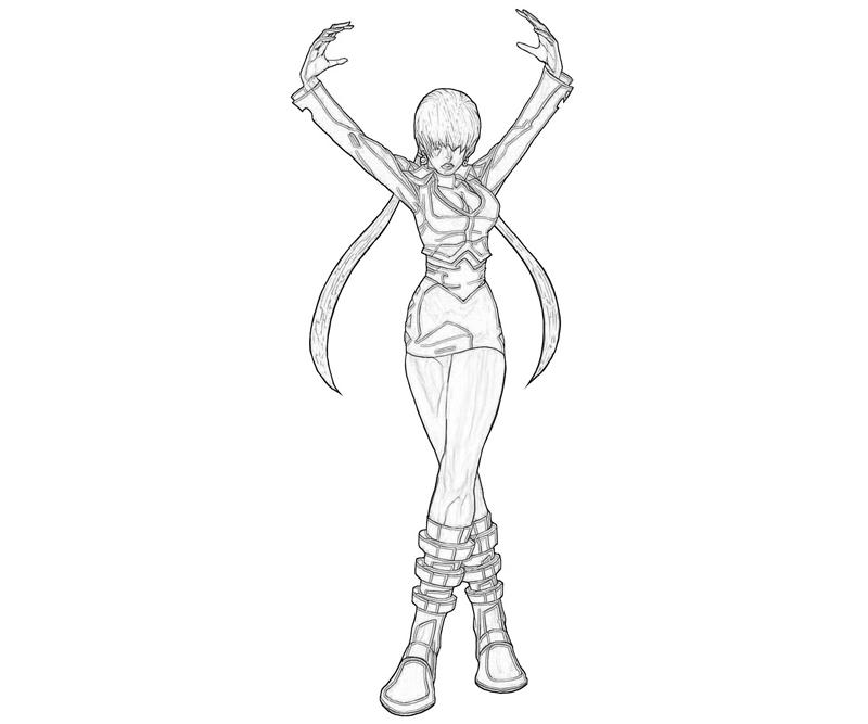 Shermie Skill Coloring Pages shermie-skill-coloring-pages