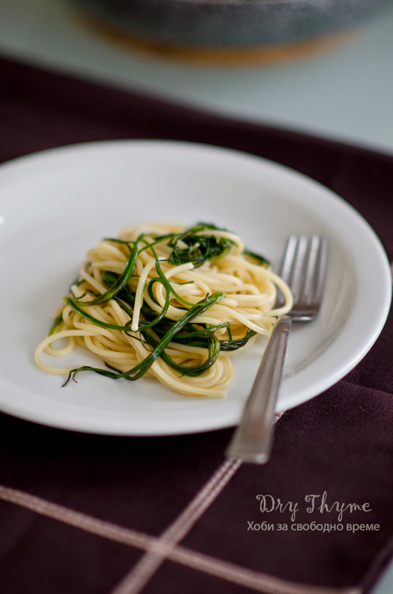 agretti and spaghetti agretti and spaghetti
