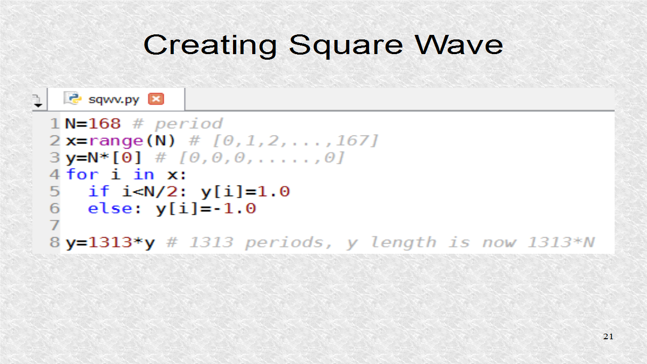 Audio Programming In Python 4. Writing a Wav File 1