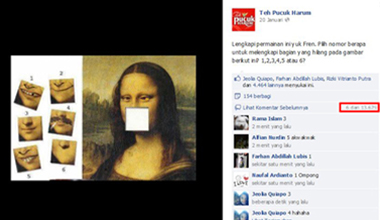 SamBung Cerita: Wow, Fans Teh Pucuk Harum Berhasil Membuat Interaksi