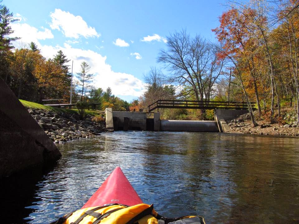 Recreational Kayaking in Maine Crooked River , Casco Maine