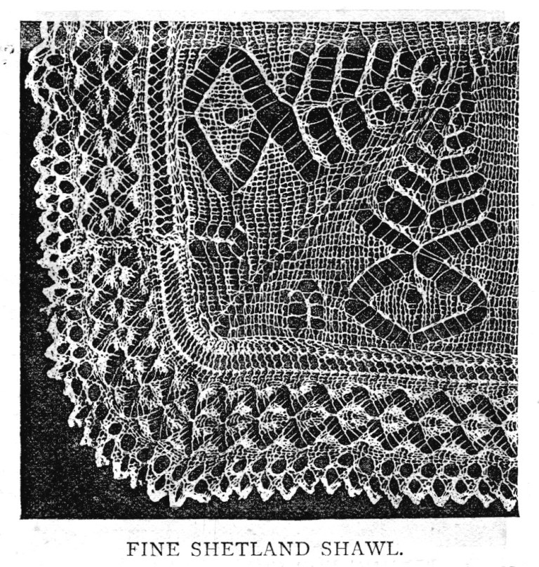 shetland lace shawls