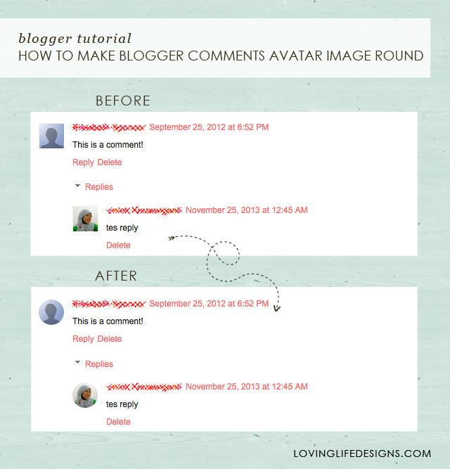 Blogger Comment Tutorial | loving life designs free graphic designs and printables Blogger Comment Tutorial | loving life designs free graphic designs and printables