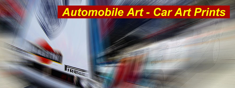 Automobile Art - car art prints. Ny fargerik fotokunst av biler. Bilder til alle hjem og vegger.