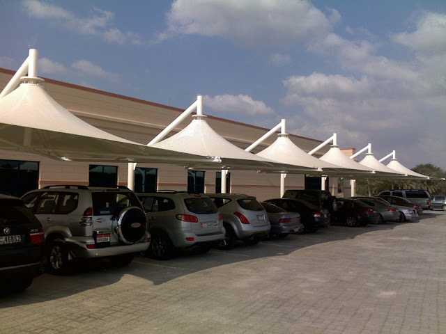 Manufacturers  And Suppliers: Car Park Shade In UAE