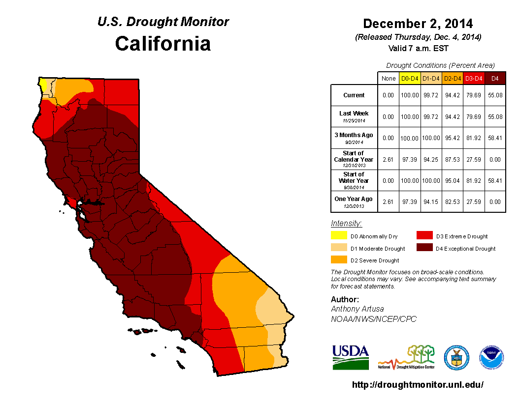 The Californian drought is the worst in 1,200 years HotWhopper