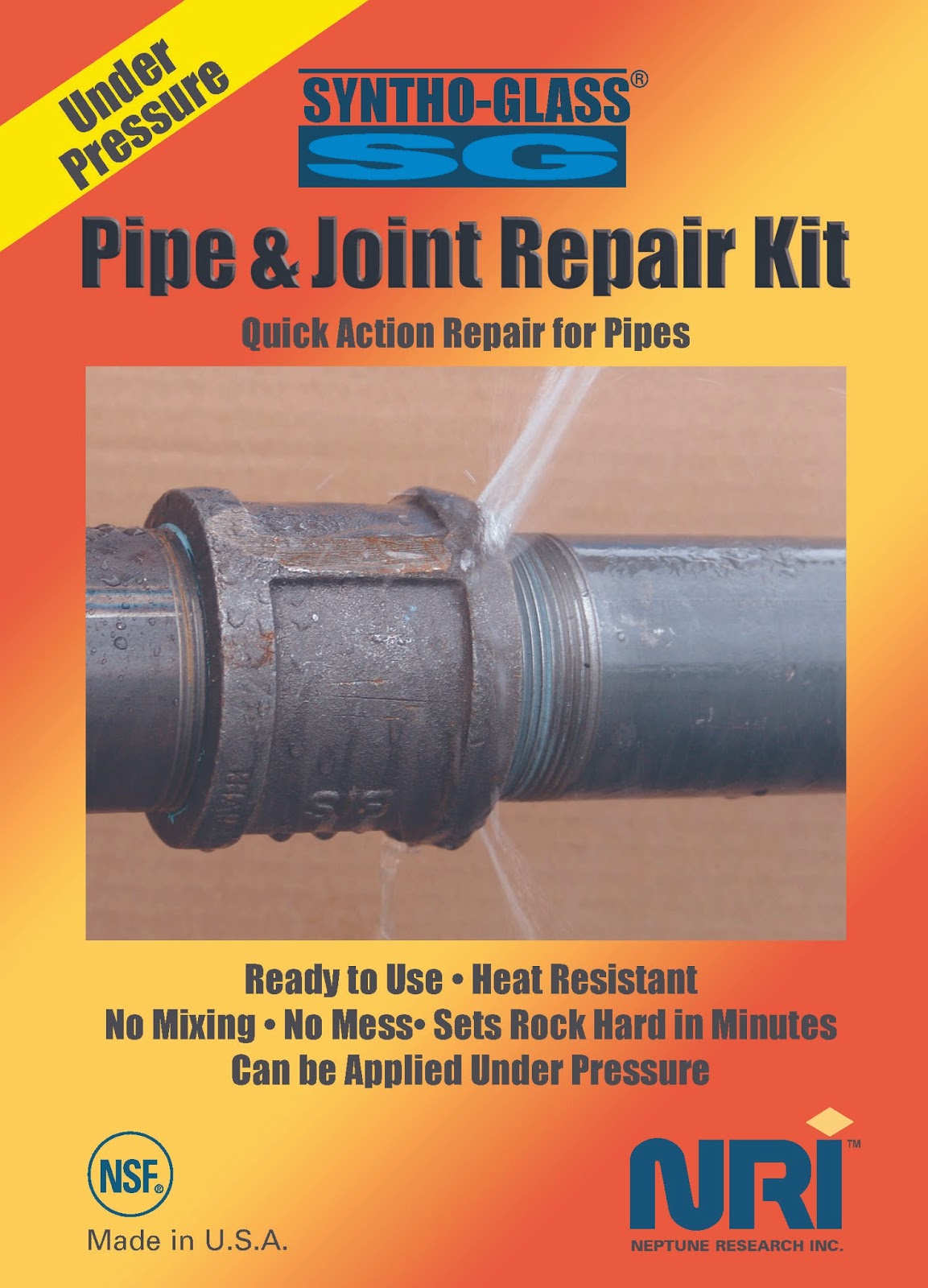 Syntho Glass Pipe Repair & Reinforcement