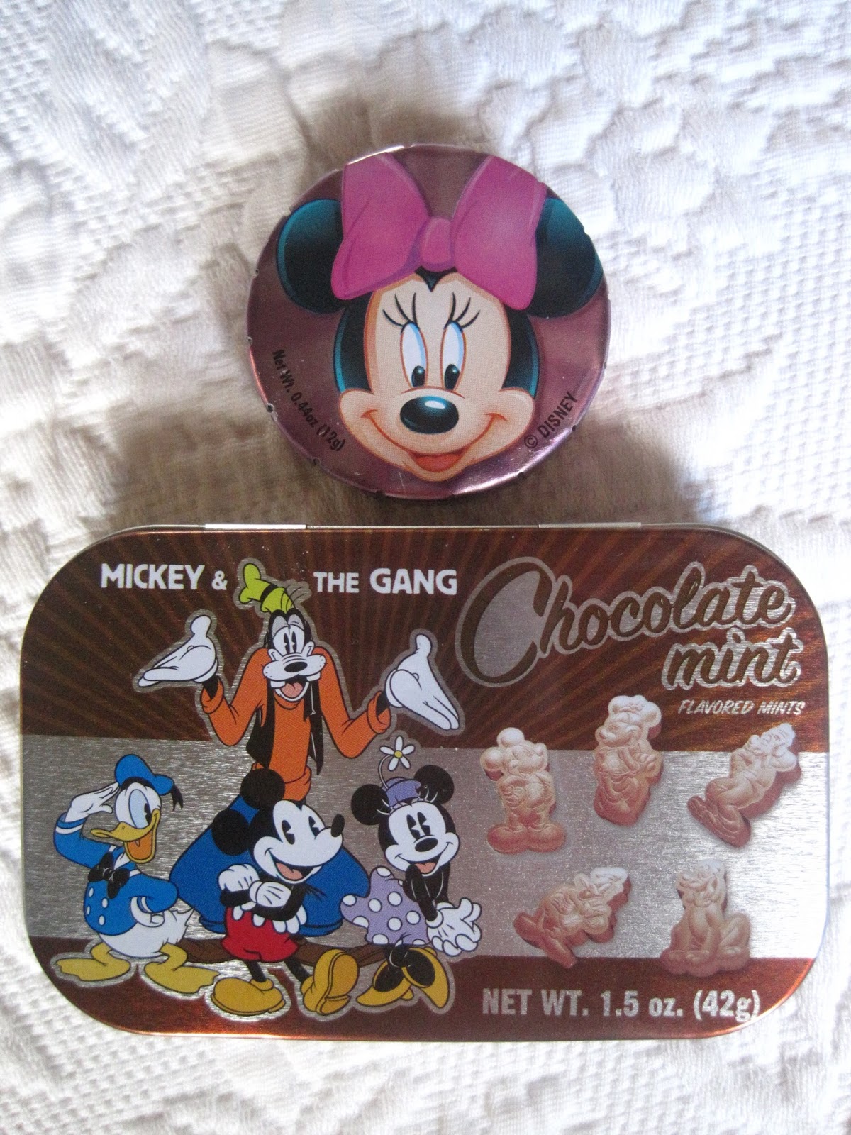 Delirious Documentations Disney Chocolate Mints & Fruit Hard Candy