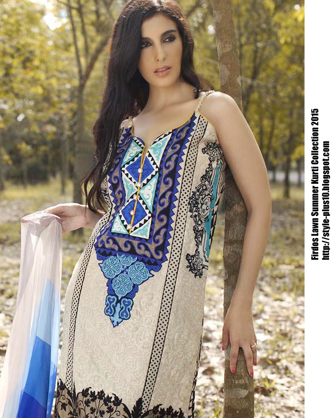 15-EXC-S3A From FIRDOUS Carnival 2015 firdous-summer-lawn-three-piece-unstitched-e