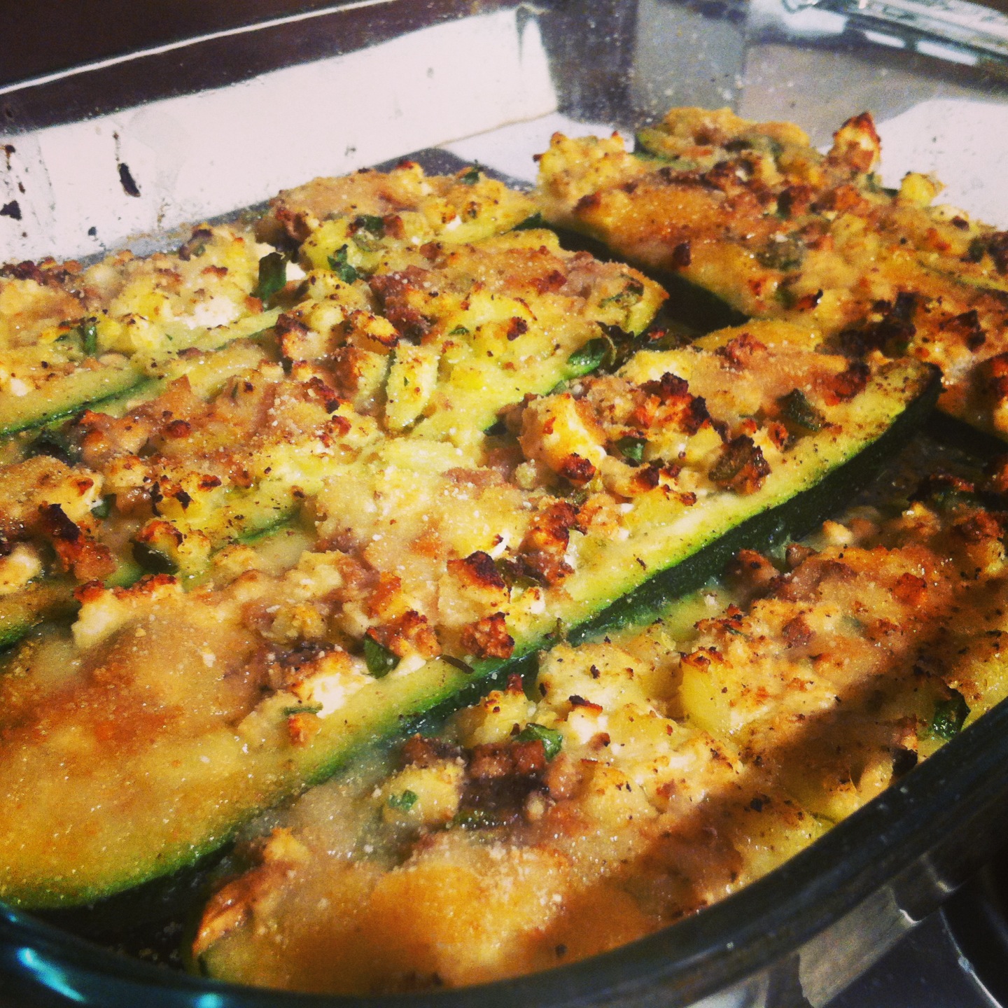 zucchine gratinate