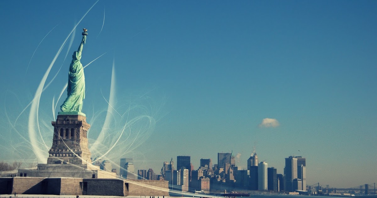 HD-Hintergrundbilder: new york, statue of liberty, stadt, usa, bilder