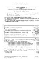 Baremul de evaluare si notare anatomie bacalaureat 2012 Baremul de evaluare si notare anatomie bacalaureat 2012