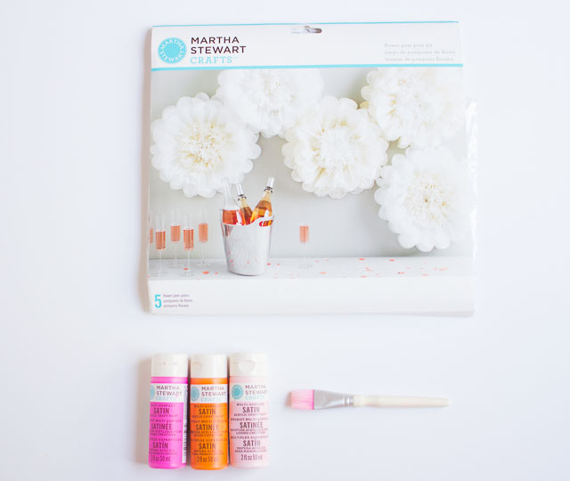 Martha Stewart Flower Pom Poms Martha Stewart Flower Pom Poms