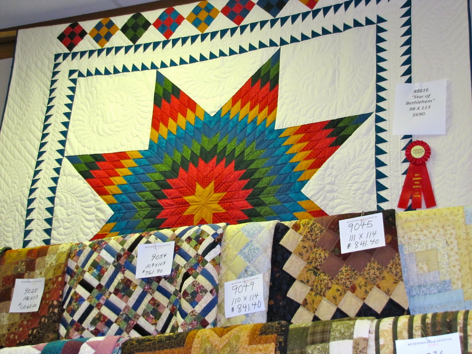 Canton Village Quilt Works Kutztown Folk Festival Quilt Barn