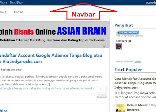 Cara Menyembunyikan Navbar Blogger 
Blogspot