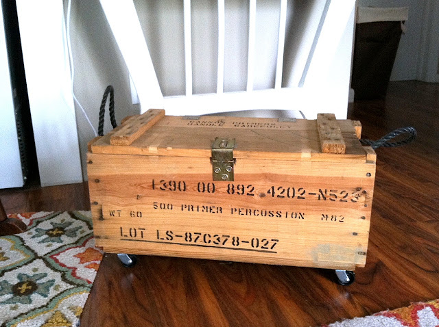 Create an old crate toybox in minutes! By Minettes Maze featured on I Love That Junk