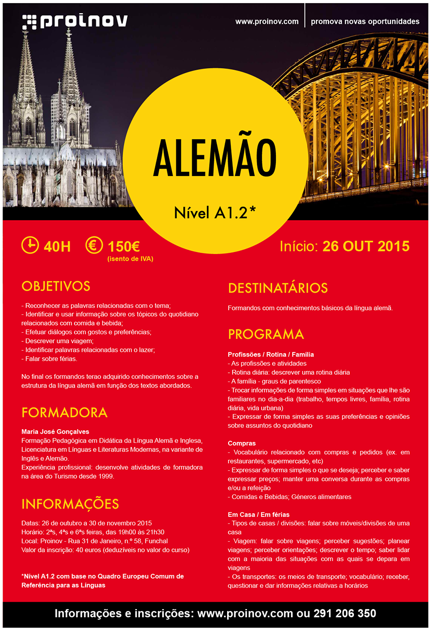 Funchal cursos