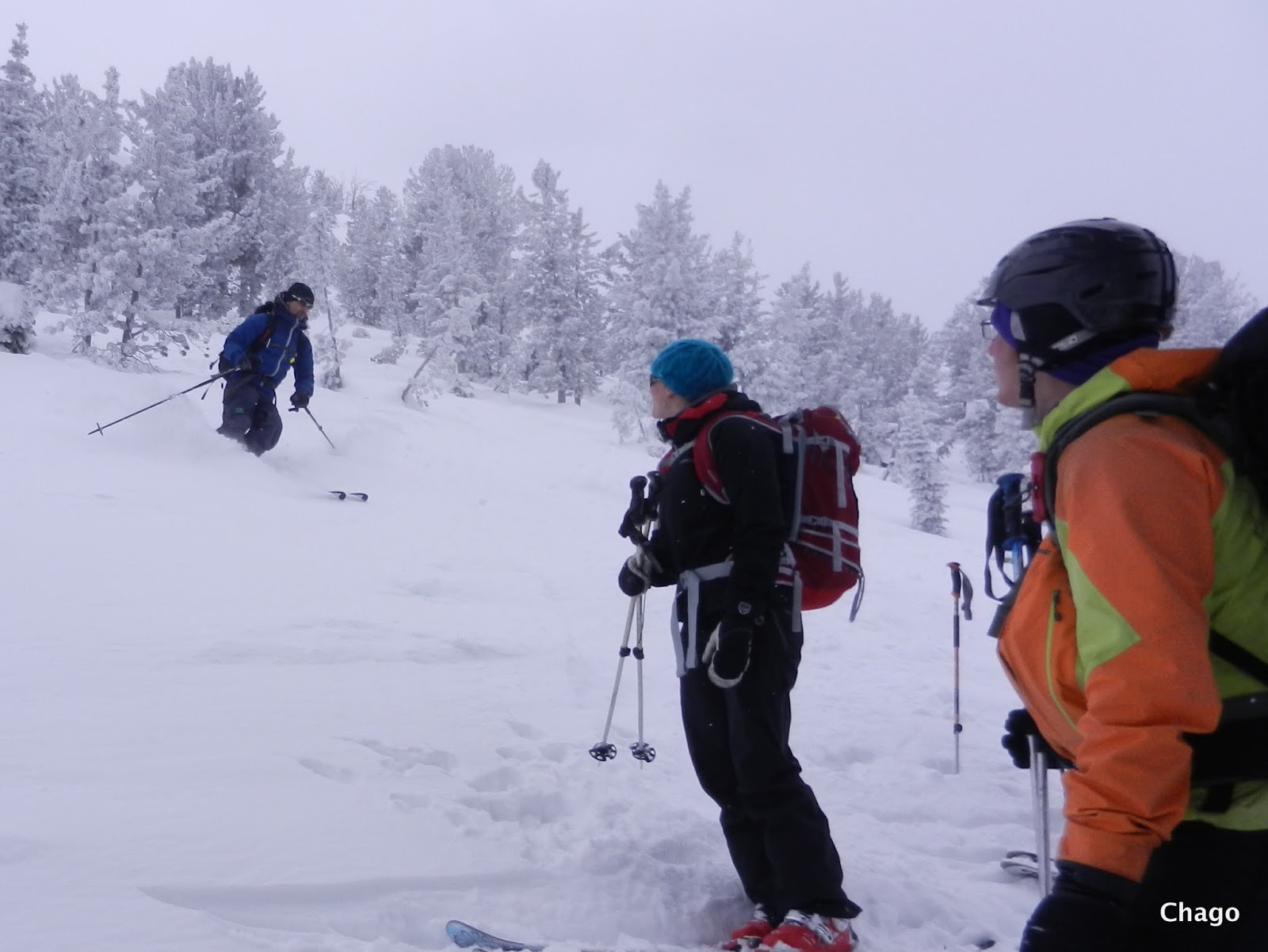 Mores Creek Summit Backcountry Skiing Bull Trout Lake Inlet Glades 1.