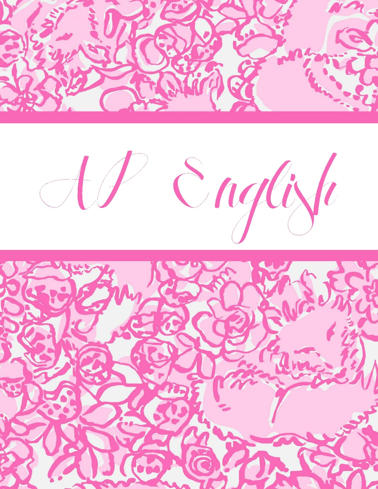 english binder covers
