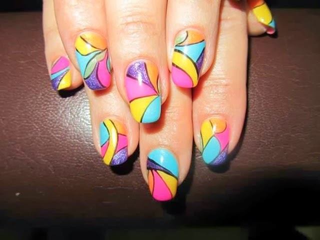 Top Best Nails Art Designs For Girls 2014