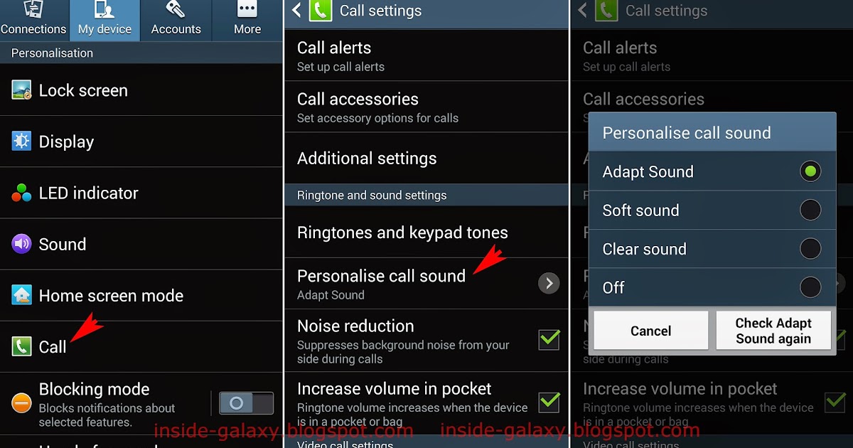 Inside Galaxy Samsung Galaxy S4 How to Personalise Call Sound