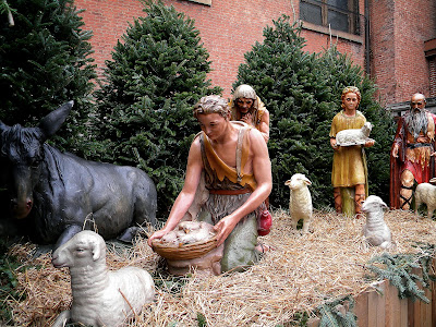 Nativity manger scene crèche photo image