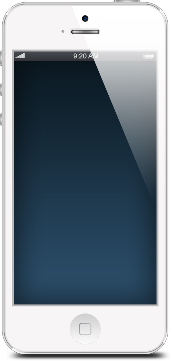 Iphone 5 Skin Template Vector