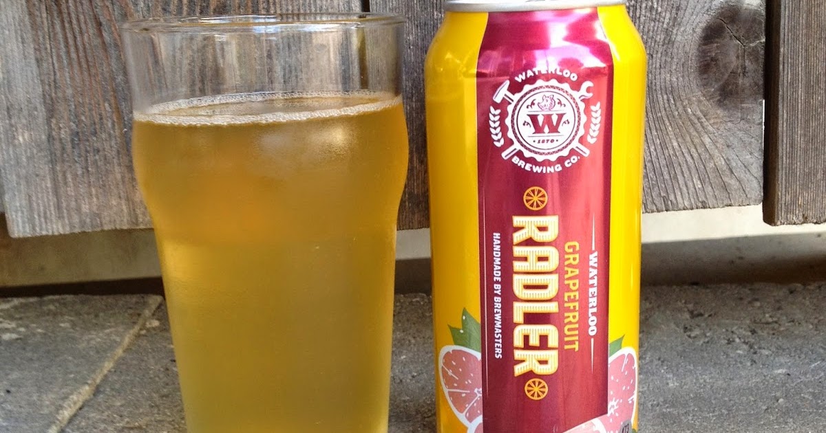 Stout Man in a Bitter World Waterloo Grapefruit Radler