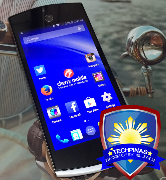 Cherry Mobile Selfie, TechPinas Badge of Excellence