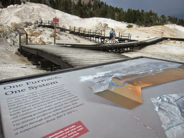 bumpass hell lassen volcanic national park
