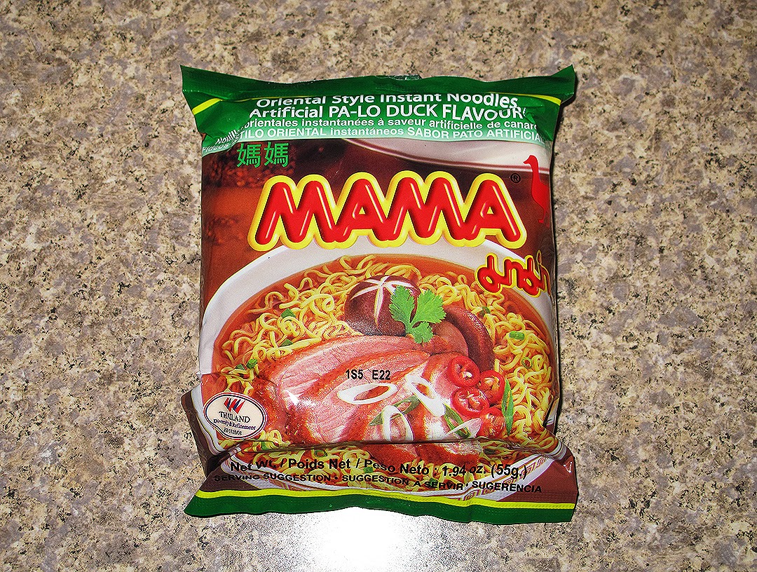 The Shit I Eat Duck Flavor Mama Brand Instant Noodles