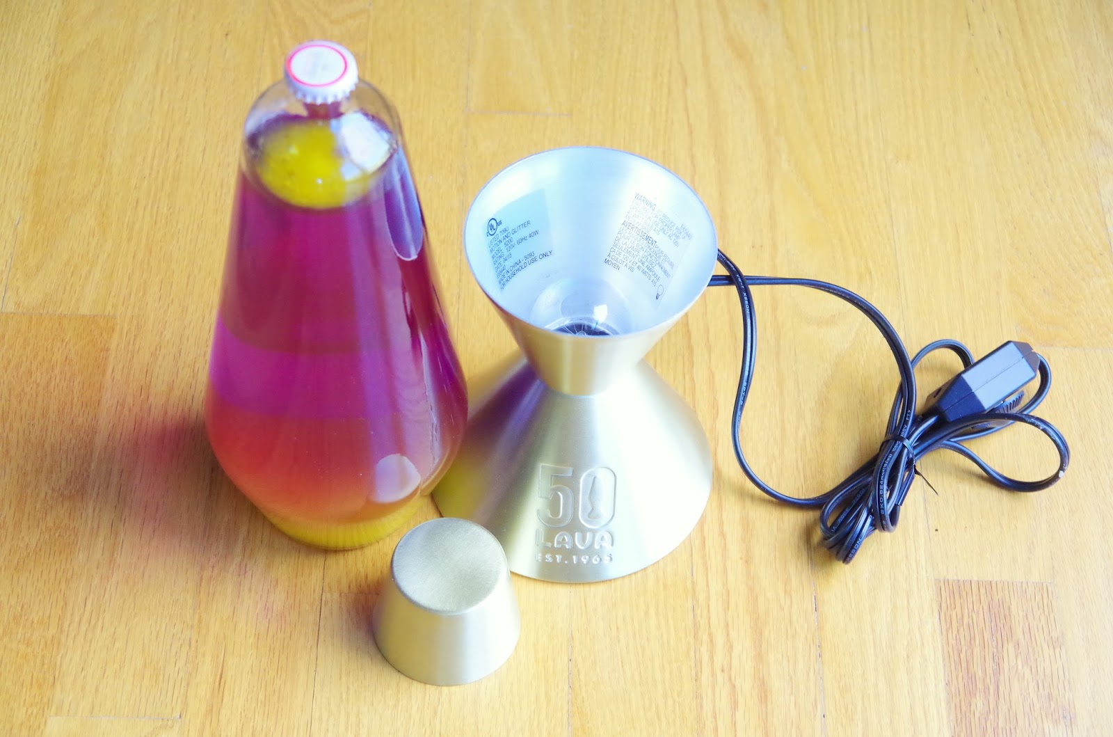 Mix and Chic Product review The original Lava Lamp!