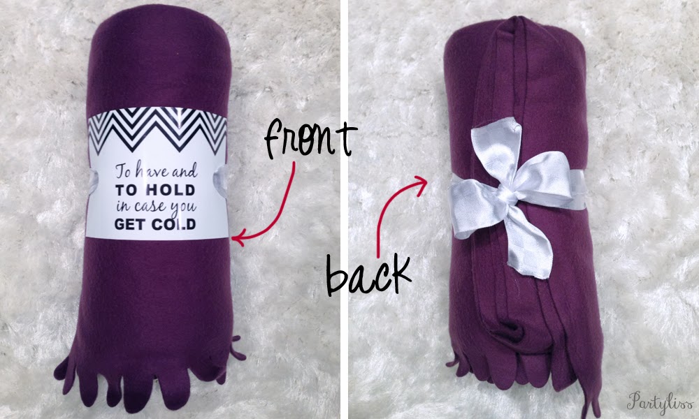 PARTYLISS Wedding Ceremony Blankets